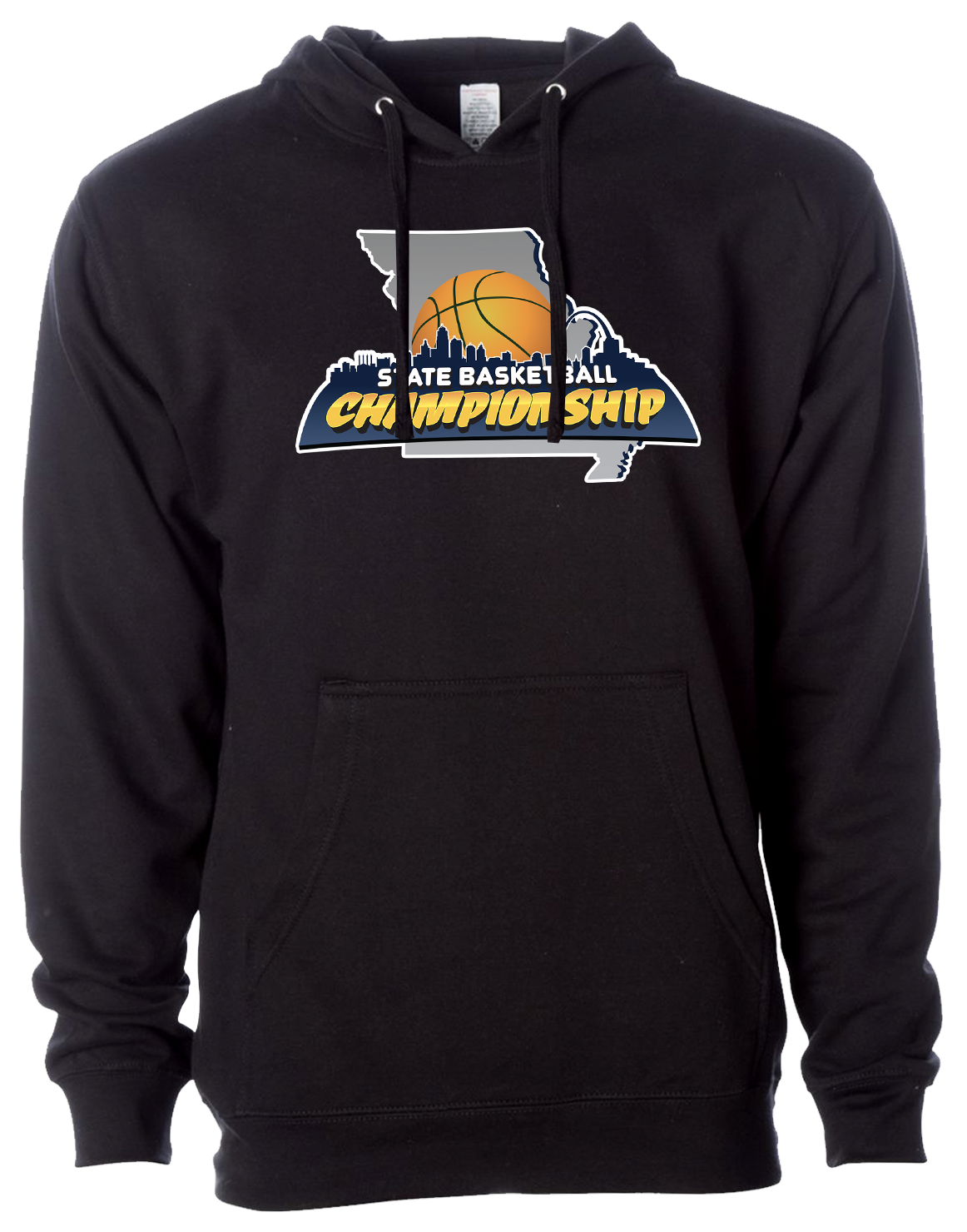 Black Missouri State Basketball Sweatshirt