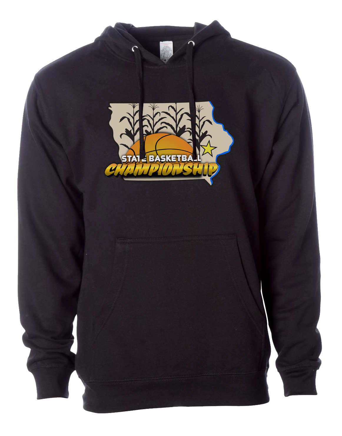 Black Iowa State Basketball Sweatshirt