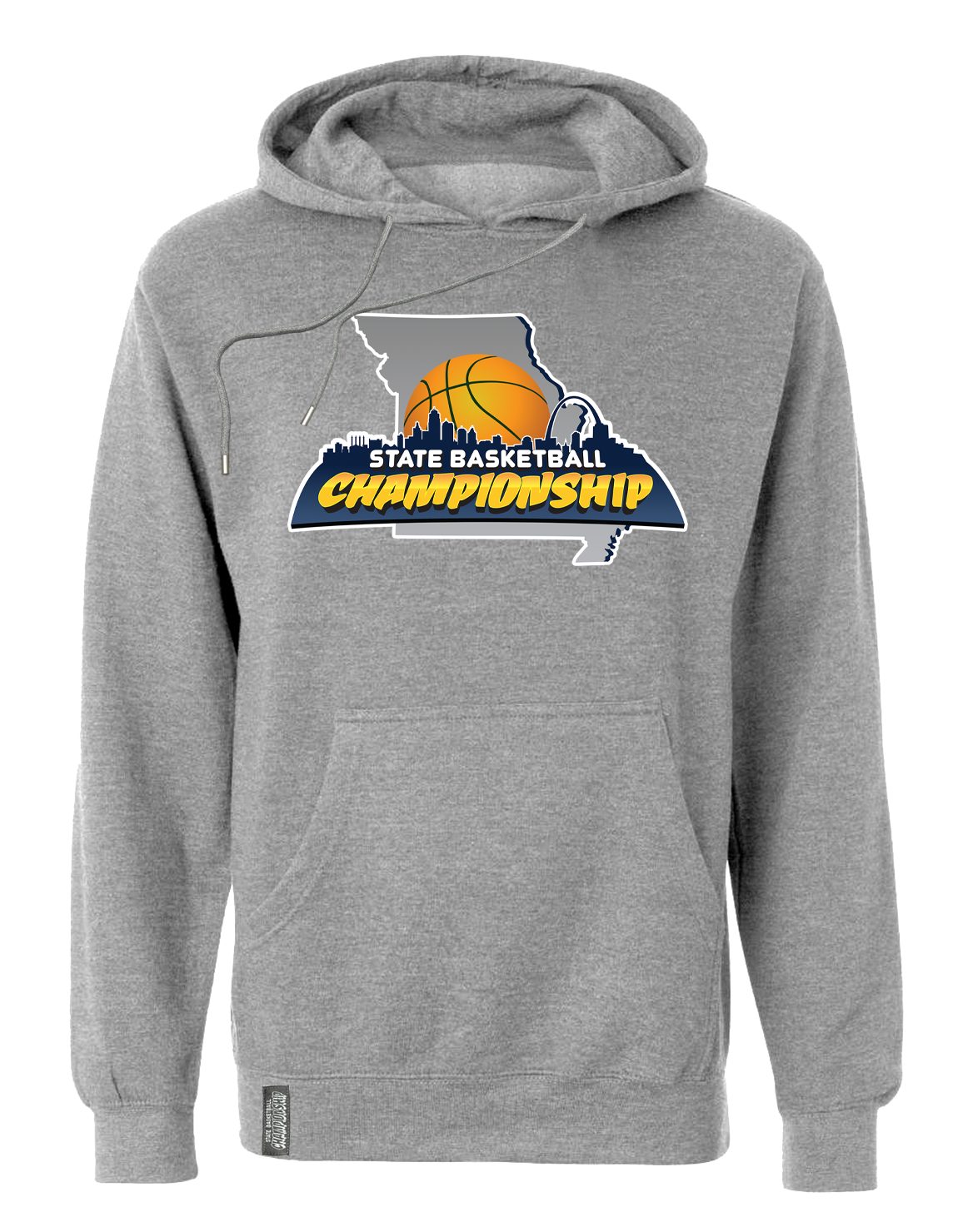 Grey Missouri State Basketball Sweatshirt