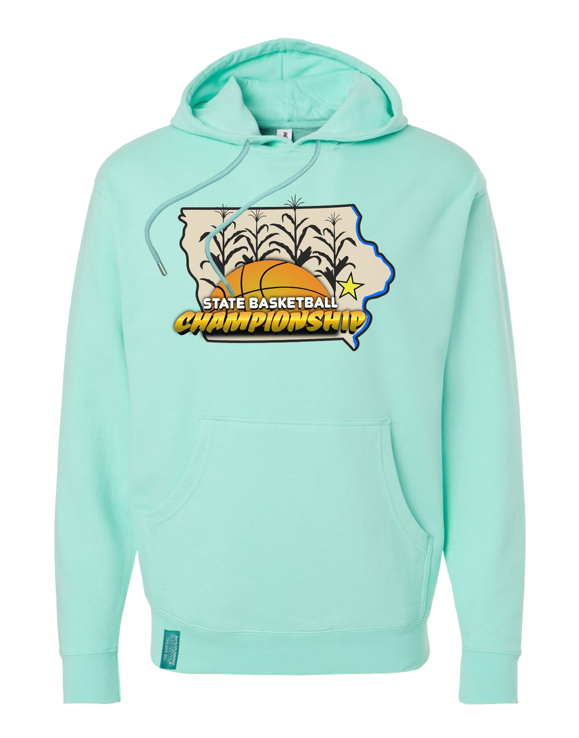 Mint Iowa State Basketball Sweatshirt