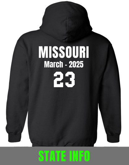 Black Missouri State Basketball Sweatshirt