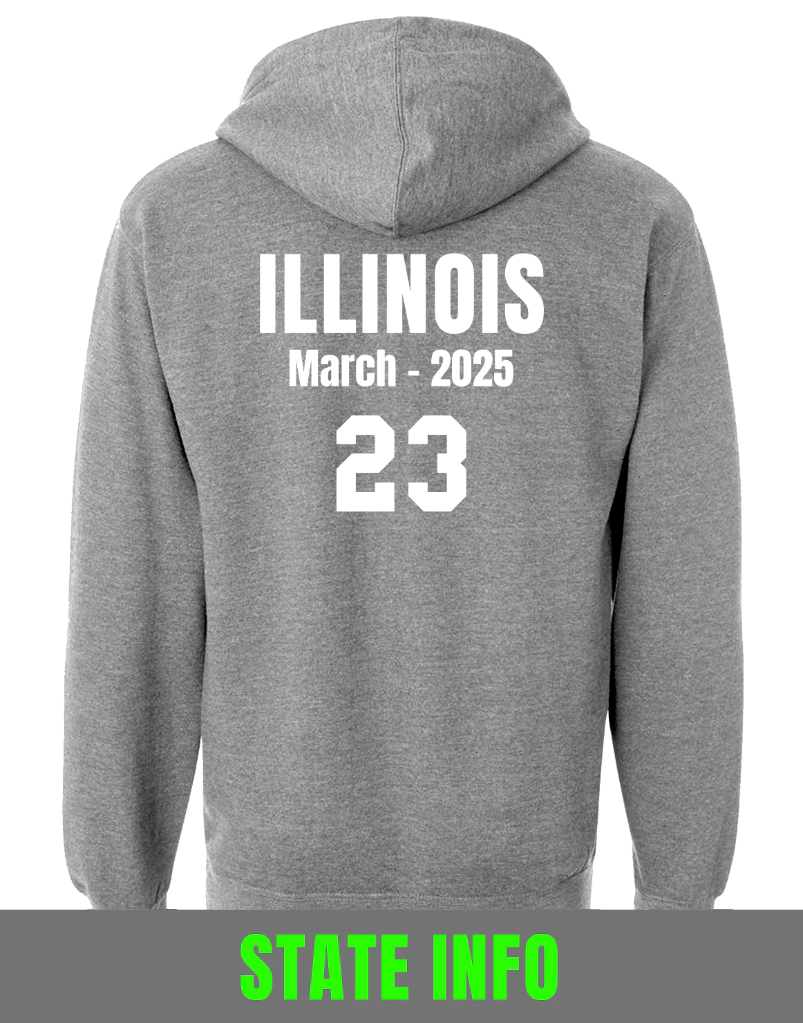 Grey Illinois State Basketball Sweatshirt