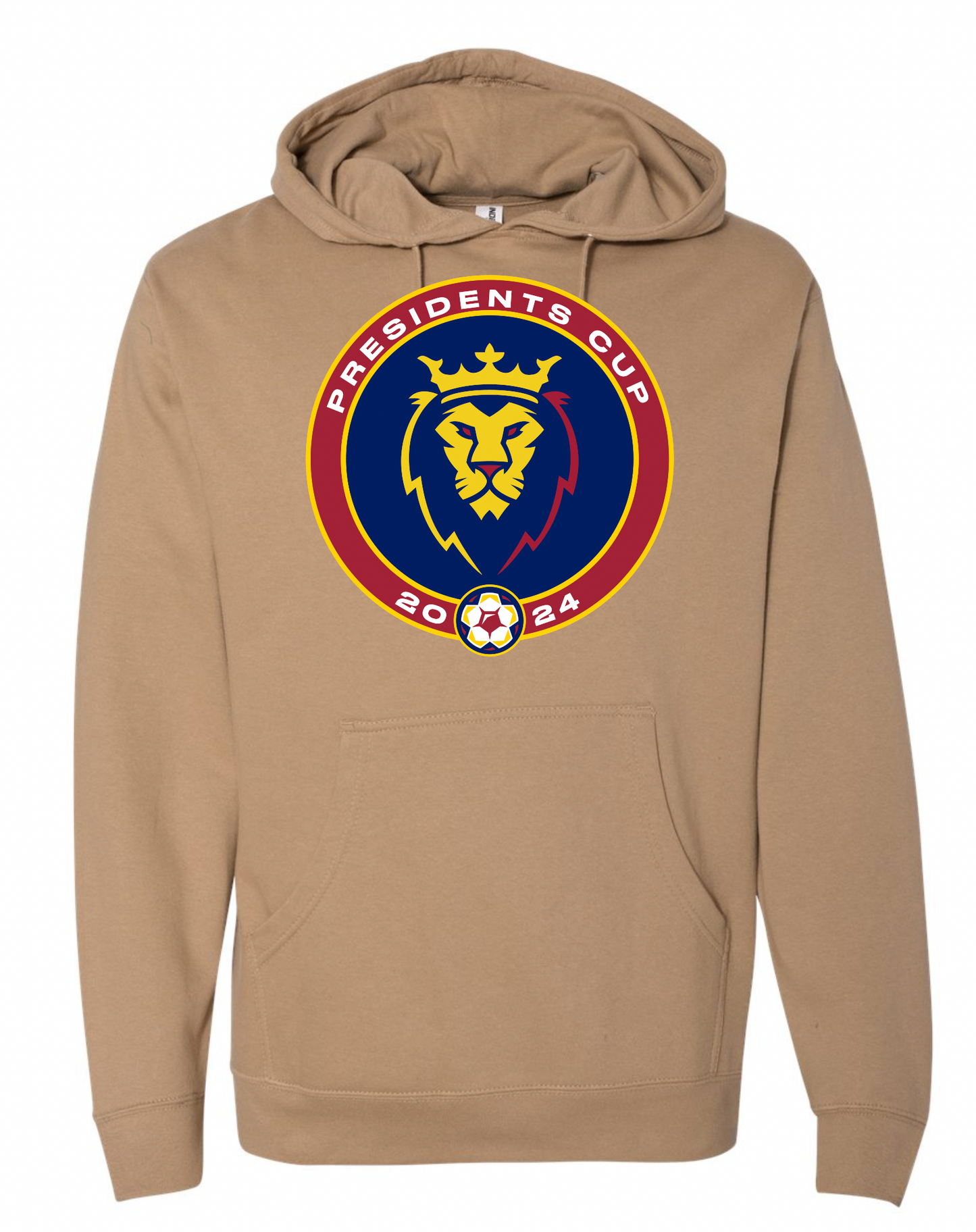 Presidents Cup Tan Lion Hoodie