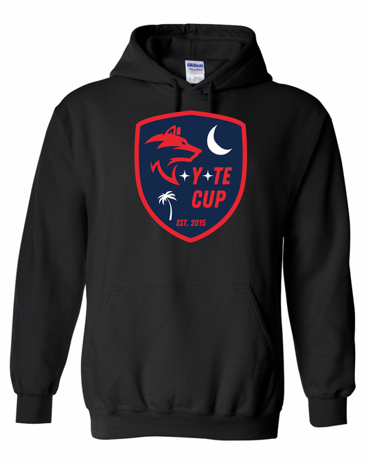 Coyote Cup Moon Black Hoodie