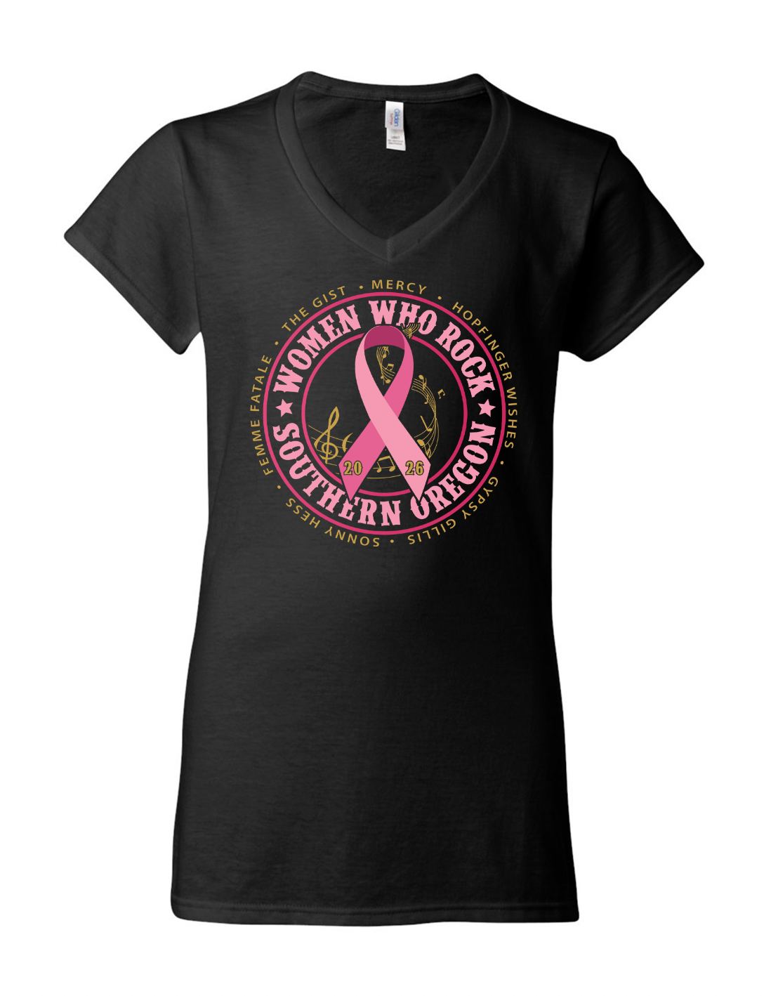 Women Who Rock 2026 Women’s V-Neck