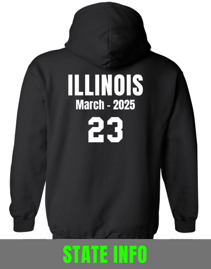 Black Illinois State Basketball Sweatshirt