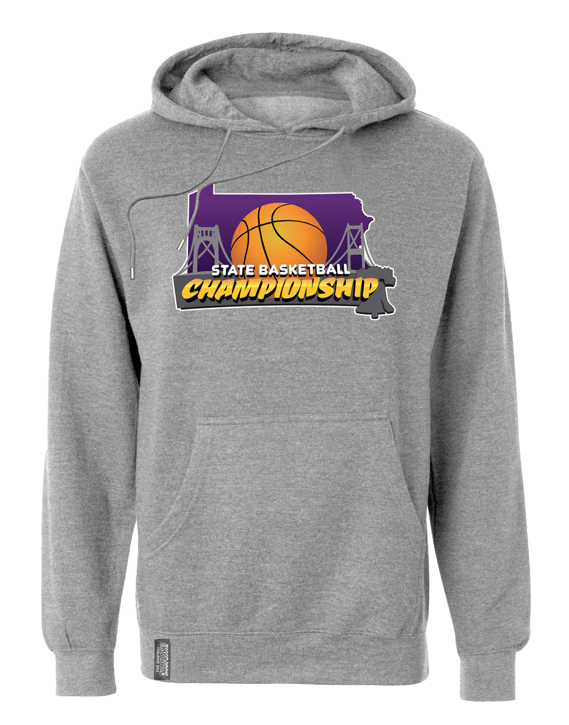 Grey Pennsylvania State Basketball Sweatshirt